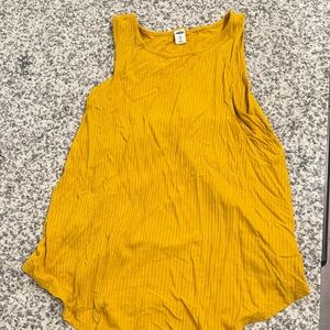 Old Navy Mustard Tank Top
